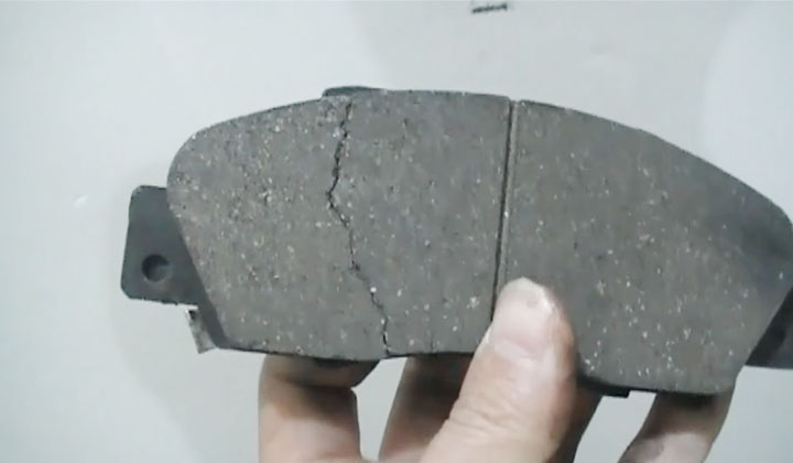 Brake Pads to Crack